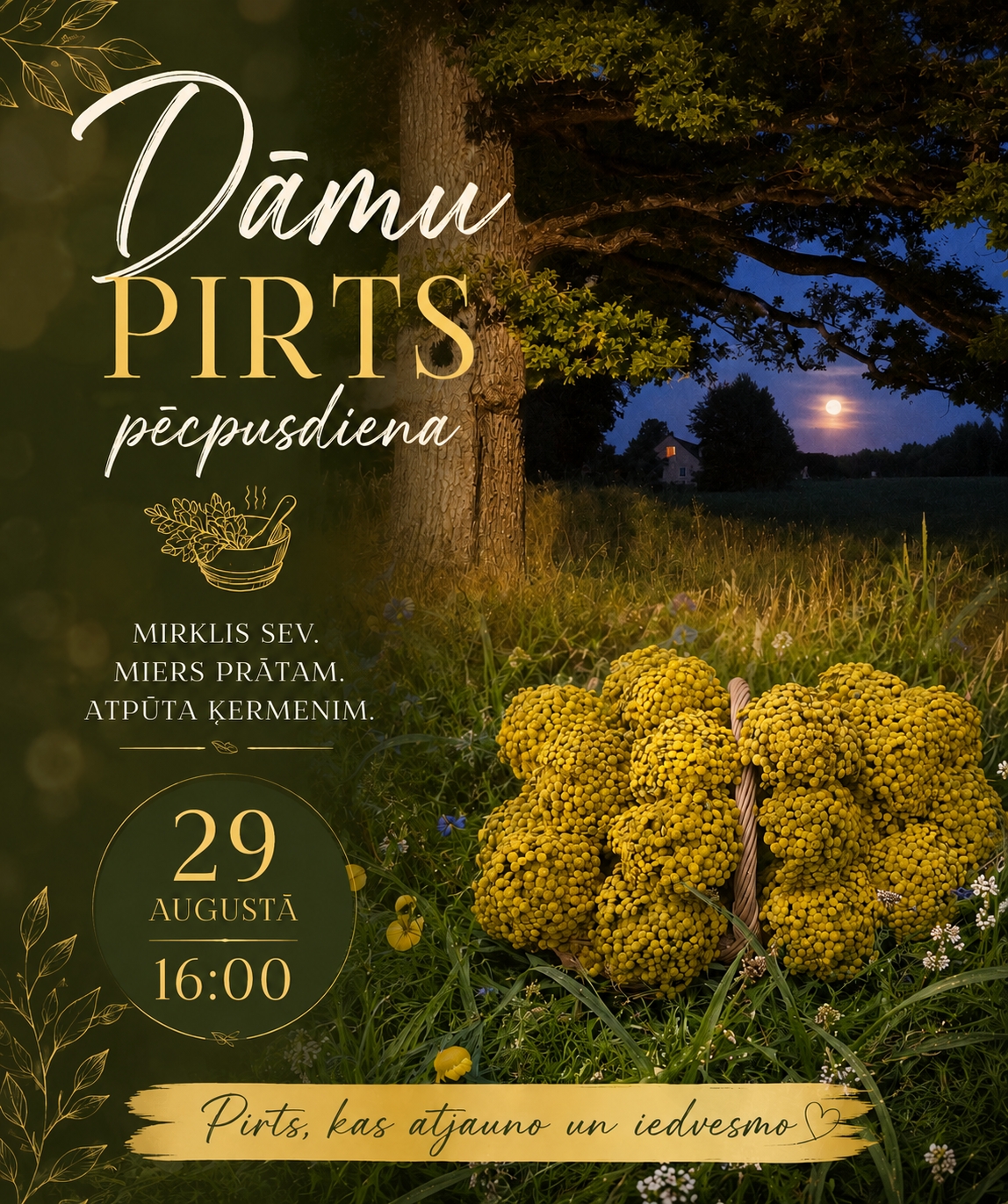 Dāmu pirts pēcpusdiena
